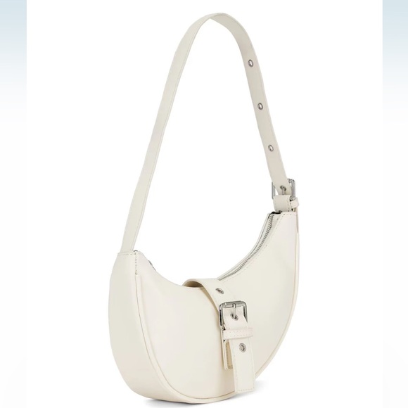 REVOLVE White Crescent Shoulder Bag - Picture 4 of 5